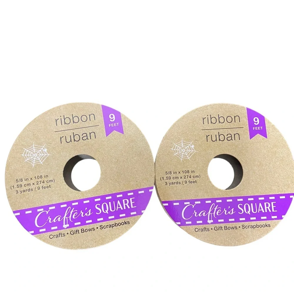 Halloween Crafter’s Square Large Lot of 19 Ribbon NWT